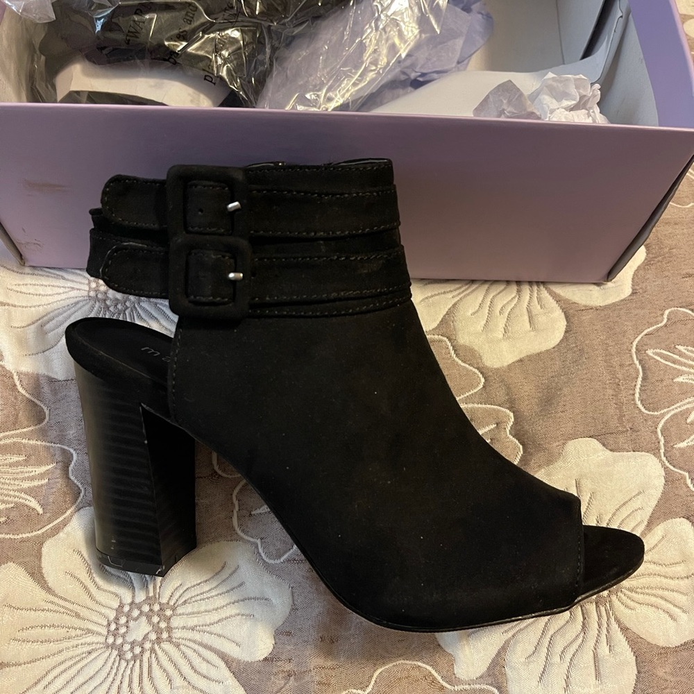 Madden Girl Open Toe Booties